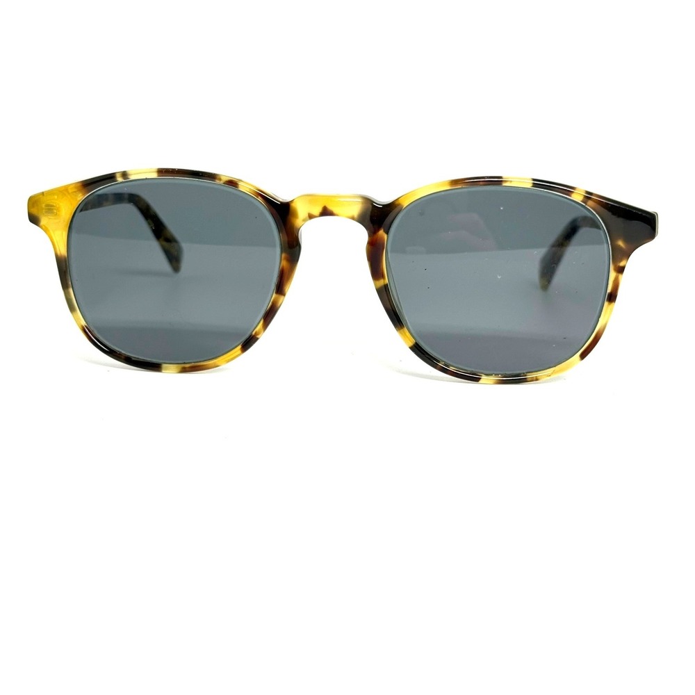 Warby Parker Downing 242 Tortoise Shell Round Sunglasses 48-21-140